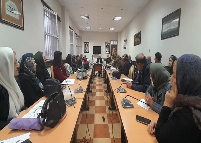 شاهنامه و مفاهیمی چون صلح و جنگ برگزار شد.