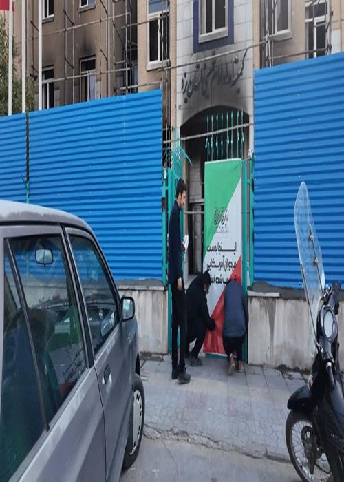 این مکان‌‌ها در یزد به دست مزدوران آمریکایی به آتش کشیده شده؛ اما...