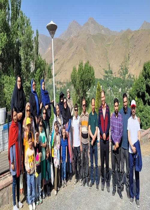 پیاده‌روی خانوادگی جهادگران همدانی