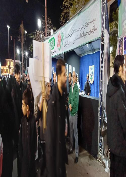 روز چهل و دوم از برپایی موکب جهاددانشگاهی 