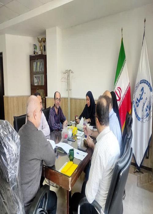 جلسه شورای فرهنگی معاونت فرهنگی سازمان جهاد دانشگاهی استان گیلان